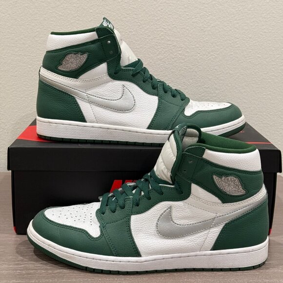 AIR JORDAN 1 RETRO HIGH OG DZ5485 303 GORGE GREEN/METALLIC SILVER VERT GORGE/ARG